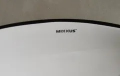 Раковина накладна MIXXUS PREMIUM ELLIPSE-0108 EDGE BLACK 400х330х145mm (MP6527)