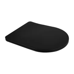 Унітаз підвісний Mixxus Premium Ellipse-0303-R Black 520x365x360mm, система змиву RIMLESS (MP6464)