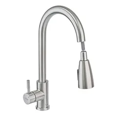 Кухонний змішувач з висувною лійкою Mixxus SUS 014-B (SS0023)