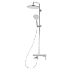 Душова колонна зі змішувачем Koer KB-56029-01 3 функції, колір хром (KR5481)