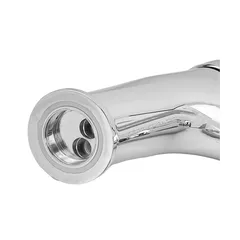 Змішувач для умивальника Plamix Lucas-001 SET Chrome з підведенням (PM0707)