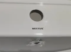 Раковина меблева Mixxus Premium CUBIC-1501 610х460х170mm з отвором під змішувач та переливом (MP6495)