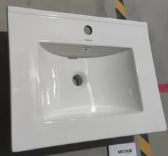 Раковина меблева Mixxus Premium CUBIC-1501 610х460х170mm з отвором під змішувач та переливом (MP6495)
