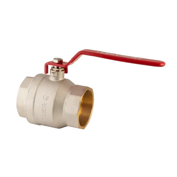 Кран кульовий Koer KR.214 - 3" FF ГГР (ручка "важіль" червона) (KR4951)