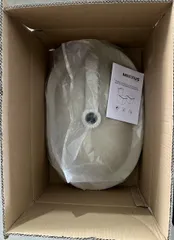 Раковина врізна на стільницю Mixxus Premium ELLIPSE-1601 600х400х190mm з переливом (MP6569)