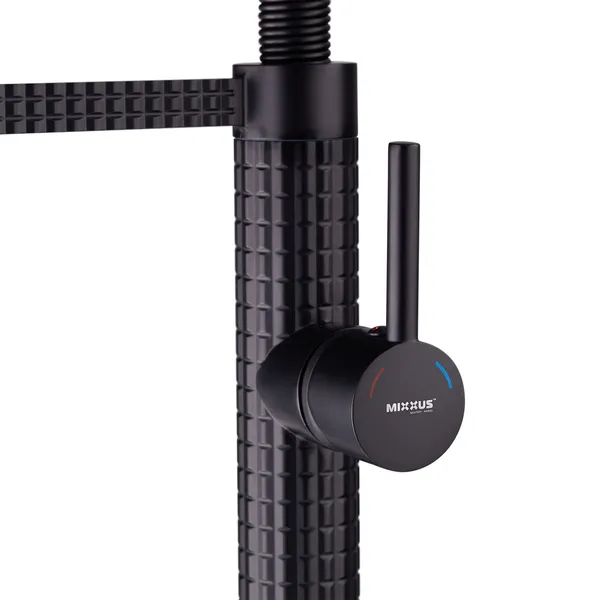 Змішувач для кухні Mixxus Premium Spark 017 BLACK (MI6969)