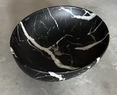 Раковина накладна Mixxus Premium ELLIPSE-0102 MARBLE 515х400х130mm (MP6552)