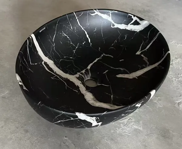 Раковина накладна Mixxus Premium ELLIPSE-0102 MARBLE 515х400х130mm (MP6552)
