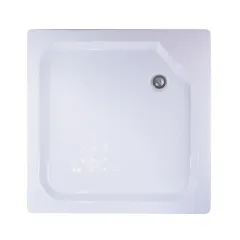 Душова кабіна з низьким піддоном Mixxus CUBIC SCT01-90x90x195-FB CHROME матове скло 4мм (MI6903)