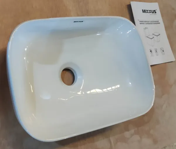 Раковина накладна Mixxus Premium DIVERSE-0103 360х250х115mm (MP6539)