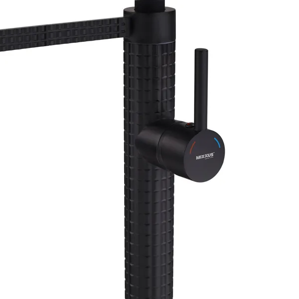 Змішувач для кухні Mixxus Premium Oliwer 017 BLACK REFL.BLACK (MI6966)