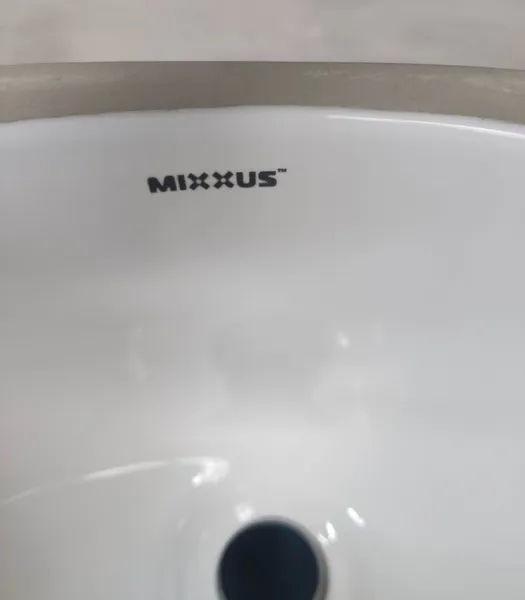 Раковина врізна під стільницю MIXXUS PREMIUM TOPPER-1701 495х405х205mm з переливом (MP6568)