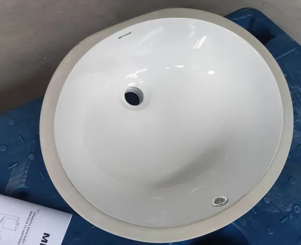 Раковина врізна під стільницю MIXXUS PREMIUM TOPPER-1701 495х405х205mm з переливом (MP6568)