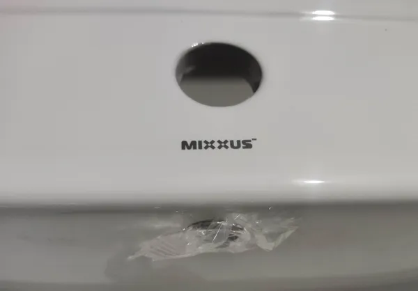 Раковина меблева Mixxus Premium CUBIC-1503 810х460х170mm з отвором під змішувач та переливом (MP6497)