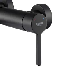 Душова колонна зі змішувачем Koer KB-56029-05 3 функції, колір чорний (KR5490)