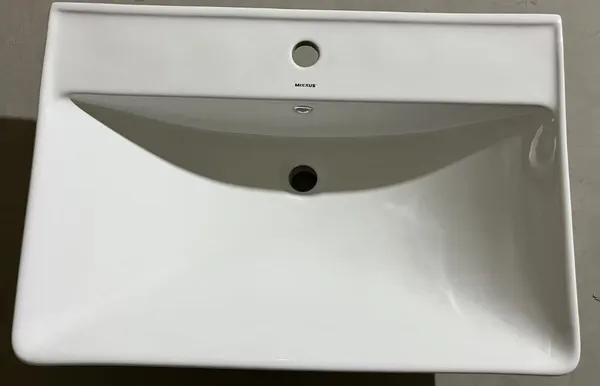 Раковина меблева MIXXUS PREMIUM STYLE-1502 700х480х190mm з отвором під змішувач та переливом (MP6499)