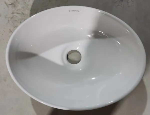 Раковина накладна Mixxus Premium ELLIPSE-0107 345х265х120mm (MP6525)