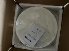 Раковина накладна Mixxus Premium WAVE-0102 MARBLE 370х370х130mm (MP6528)