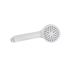 Змішувач для ванни Plamix Kubus-009 EURO SET White (з шлангом, лійкою та кронштейном) (PM0673)