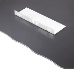 Дзеркало настінне Zerix SOLO MOZ01-48x68x10 асиметричне з 3-ма полицями (ZX5624)