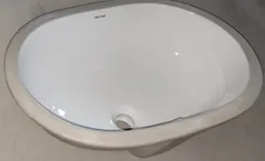 Раковина врізна під стільницю MIXXUS PREMIUM ELLIPSE-1701 570х385х205mm з переливом (MP6566)