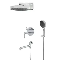 Вбудована душова система Koer KB-66029-01 3 функції, колір хром (KR5483)