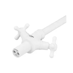 Змішувач для кухні Plamix Pablo-275 White (без підведення) (PM0669)