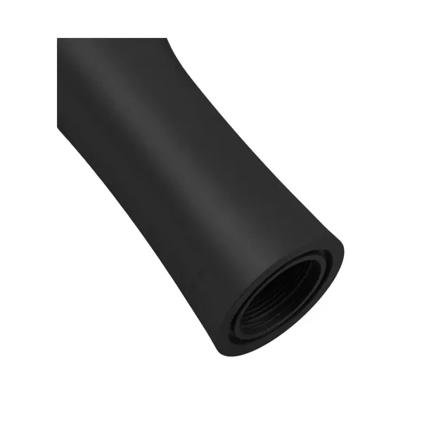 Змішувач для умивальника Plamix Cezar-001 HIGH SET Matte black (з підведенням) (PM0664)