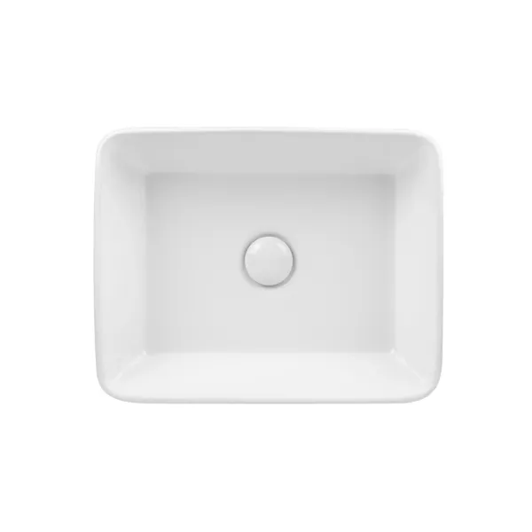 Умивальник накладний керамічний Mixxus Premium Quadro-0102 520x410x130mm (MP6488)