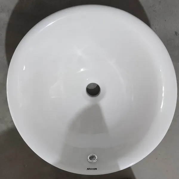 Раковина врізна на стільницю MIXXUS PREMIUM TOPPER-1601 470х470х180mm з переливом (MP6571)