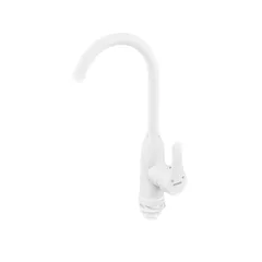 Змішувач для кухні Plamix Diego-011-B White (без підведення) (PM0658)