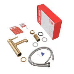 Змішувач для умивальника Koer KB-10029-12 Колір матове золото (KR5501)