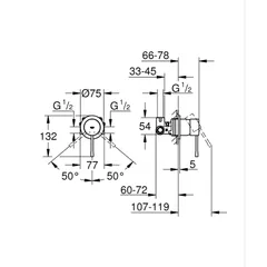 Готовий комплект для гігієнічного душу з Tempesta-F Grohe Essence (UA111197000)