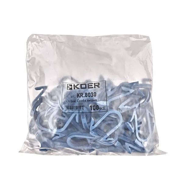 Скоба якірна Koer KR.8030 42 мм (KR5275)
