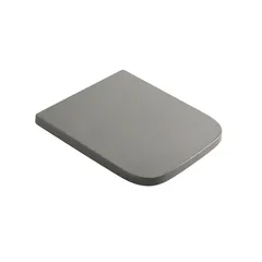Сидіння-кришка для унітазу Mixxus Premium SEAT COVER QUADRO-2004 GRAY 425х358х32mm дюропласт (MP6686)