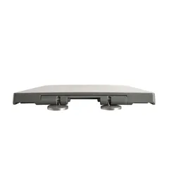 Сидіння-кришка для унітазу Mixxus Premium SEAT COVER QUADRO-2004 GRAY 425х358х32mm дюропласт (MP6686)