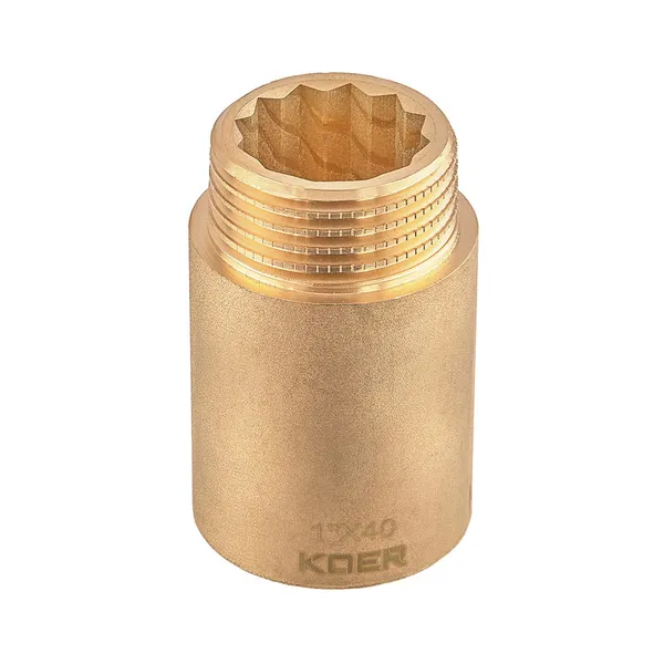 Подовжувач Koer KF.E10-40.WN - 1"-40мм без нікелю (KR5673)
