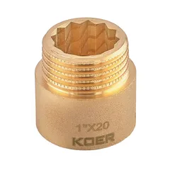 Подовжувач Koer KF.E10-20.WN - 1"-20мм без нікелю (KR5670)
