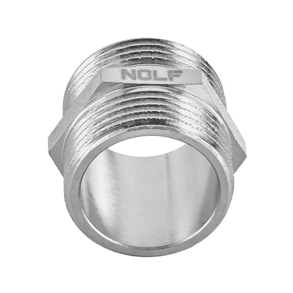 Ніпель Nolf NFC.N06-N-1/2'' нікельований (NF3078)