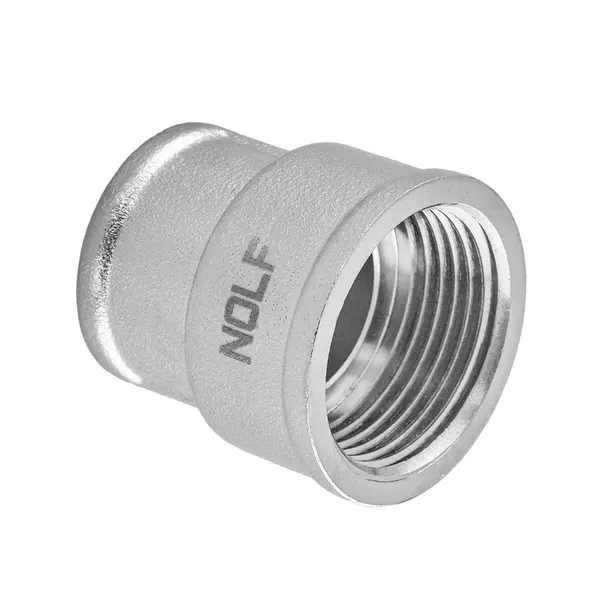 Муфта редукційна Nolf NFC.C0608-N-3/4"x1/2" нікельована (NF3075)