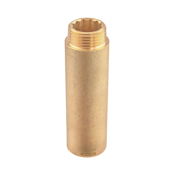 Подовжувач Koer KF.E10-01.WN - 1"-100мм без нікелю (KR5677)