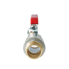Кран кульовий ГШВ Koer Extreme KE.215-32 - 1 1/4" FM ручка "важіль" червона (KR5753)