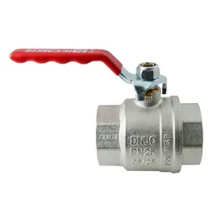 Кран кульовий ГГВ Koer Extreme KE.214-50 - 2" FF ручка "важіль" червона (KR5749)