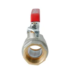 Кран кульовий ГГВ Koer Extreme KE.214-32 - 1 1/4" FF ручка "важіль" червона (KR5747)