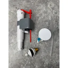 Комплект арматури: Koer KT-0304-3/8" наповнювальна з універс. підведенням + Холдер для освіжаючих пігулок, лат. різьблення 3/8"