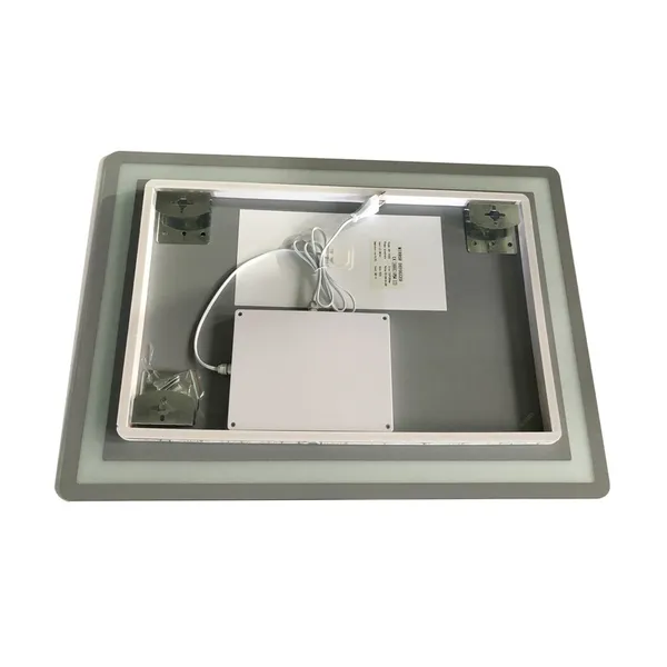 Дзеркало Zerix Sansa MR01-70x50-REVERSE з LED Touch, Anti-fog, димером, регулятором яскравості (ZX6050)