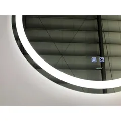 Дзеркало Zerix Solo MC01-80 з LED Touch, Anti-fog, димером, регулятором яскравості (ZX6064)