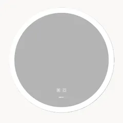 Дзеркало Zerix Solo MC02-60 з LED Touch, Anti-fog, димером, регулятором яскравості (ZX6065)