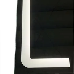 Дзеркало Zerix Prime MR02-50x80 з LED Touch, Anti-fog, димером, регулятором яскравості (ZX6052)