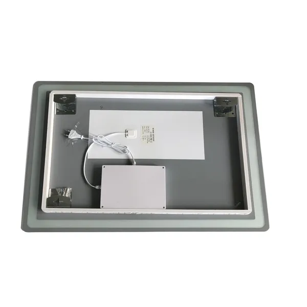 Дзеркало Zerix Mirra MR05-90x70-REVERSE з LED Touch, Anti-fog, димером, регулятором яскравості (ZX6059)